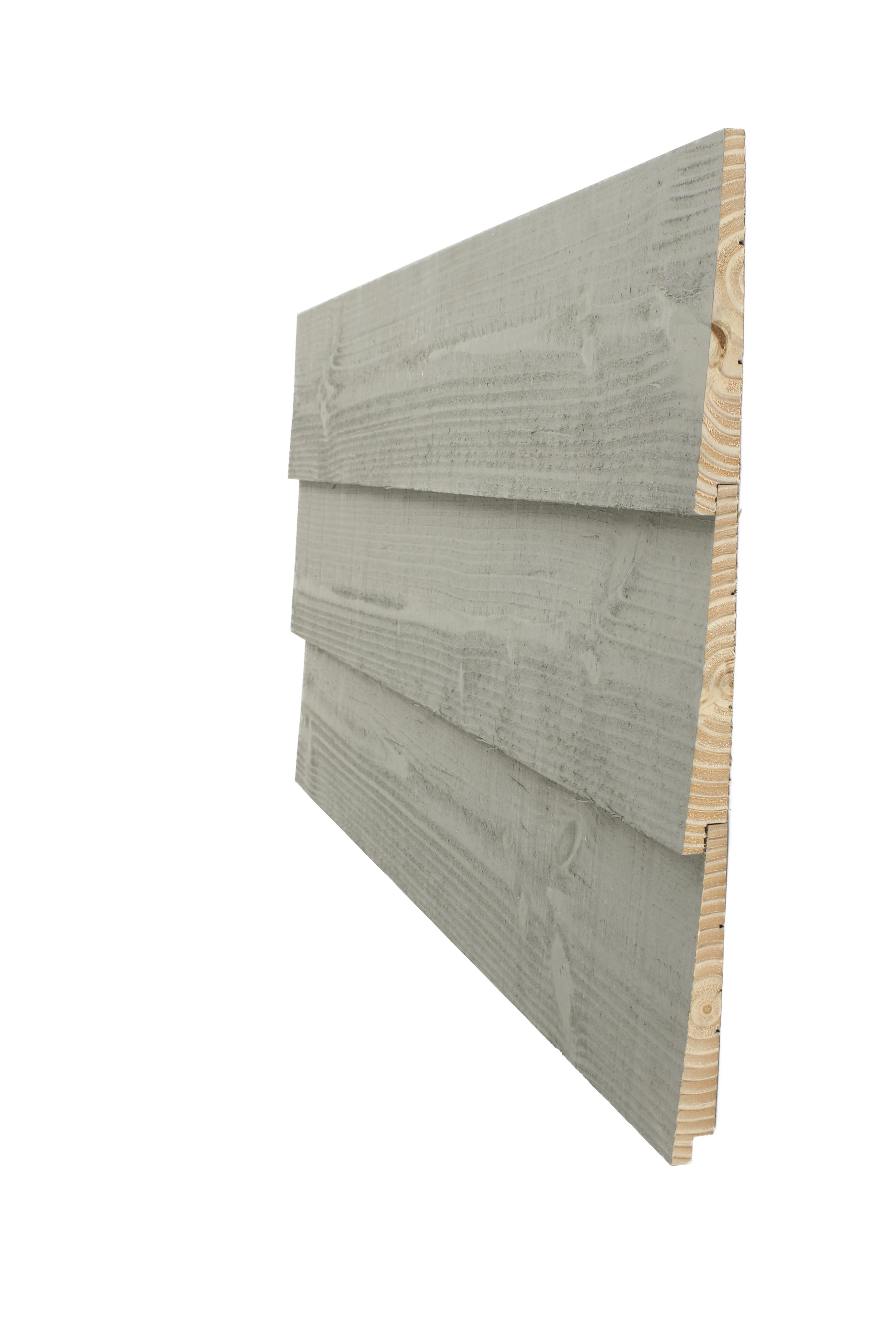 Douglas Zweeds Rabat 2.7 x 19.5 cm (27 x 195 mm) Grijs Gespoten - Lengte 500 cm - Afbeelding 2